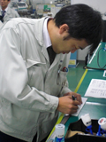 生産技術グループ 上田グループリーダー